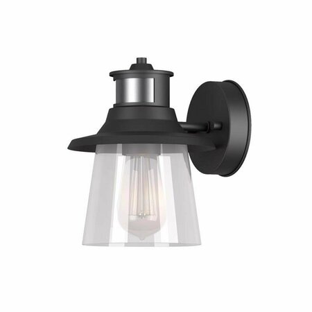 GLOBE ELECTRIC Juno 1-Light Wall Sconce, Matte Black 3010307